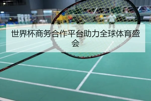 世界杯商务合作平台助力全球体育盛会
